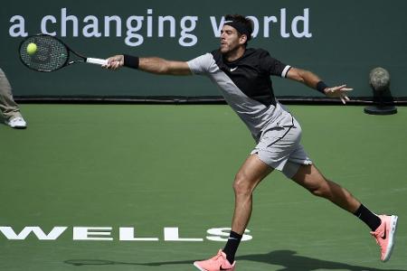 Federer kassiert gegen del Potro erste Niederlage des Jahres