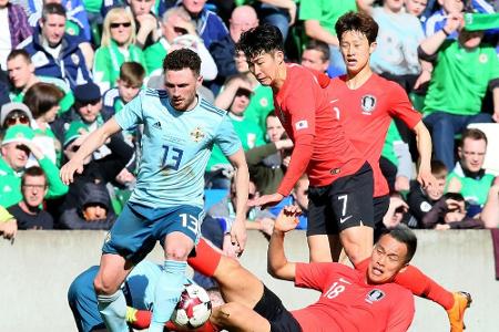 Südkoreas Siegesserie in Nordirland gerissen