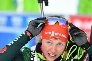 Verfolgung: Dahlmeier wird Dritte - Kuzmina gewinnt kleine Kristallkugel