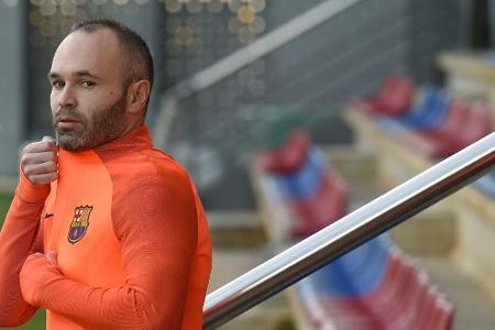 Iniesta-Entscheidung über Wechsel nach China bis Ende April