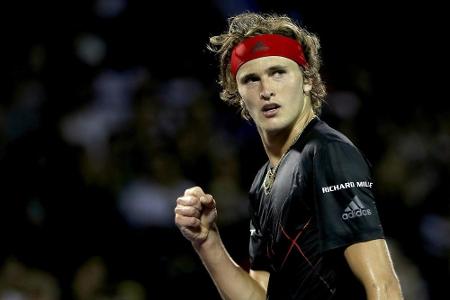 Zverev erreicht Achtelfinale in Miami