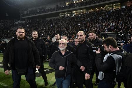 Regierung unterbricht griechische Meisterschaft nach neuem Eklat