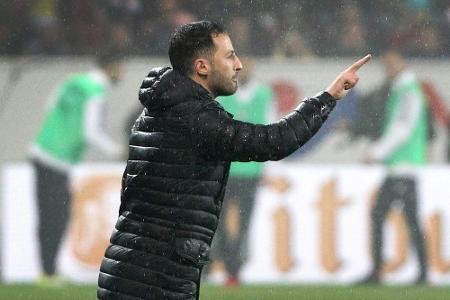 Schalke-Trainer Tedesco in 
