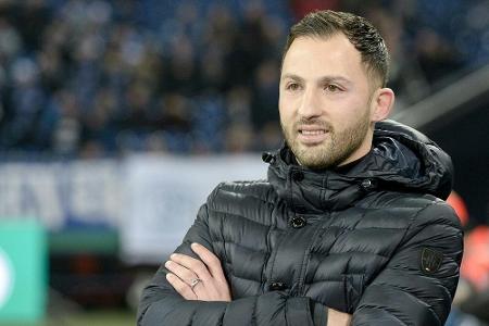 Stadioneröffnung: Ex-Trainer Tedesco kommt mit Schalke nach Aue