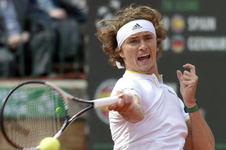 Davis Cup: Zverev bringt DTB-Auswahl in Führung, Nadal gleicht aus