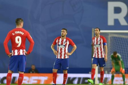 Atletico verliert deutlich bei San Sebastian