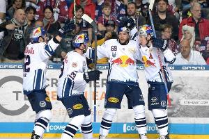 Eishockey: Meister München nur noch einen Sieg vom Titel-Hattrick entfernt