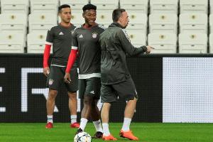 FC Bayern: Alaba zurück im Training