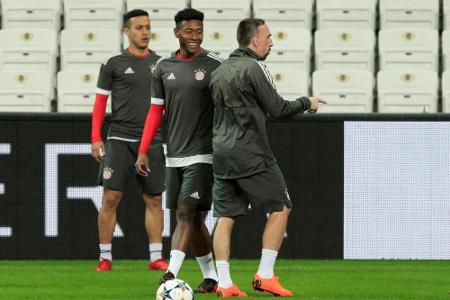 FC Bayern: Alaba zurück im Training
