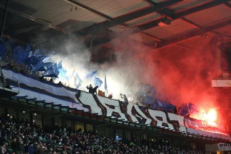 Pyrotechnik beim Nordderby: HSV muss 80.000 Euro Strafe zahlen