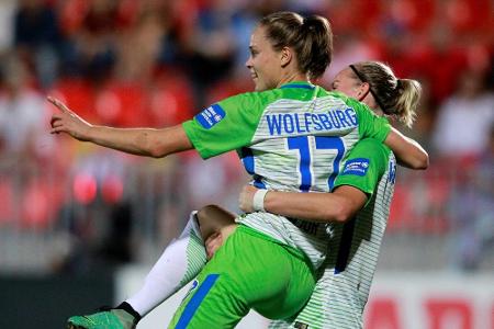 Der Triple-Traum lebt: Wolfsburgerinnen im Champions-League-Finale