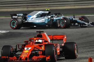 Formel 1: Vettel gewinnt vor Bottas und Hamilton