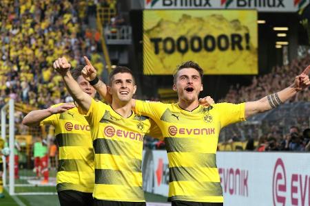 Dortmund schießt sich fürs Derby warm