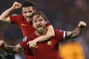 AS Rom mit geglückter Champions-League-Generalprobe