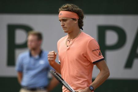 French Open: Zverev in der zweiten Runde gegen Lajovic