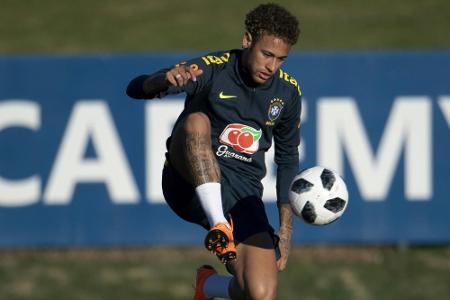 Neymars nächster Schritt: Erstes Training mit Ball