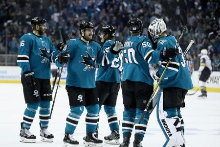 NHL: San Jose gleicht Serie gegen Vegas aus