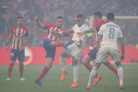 Europa-League-Finale: Pyro-Show zum Anpfiff