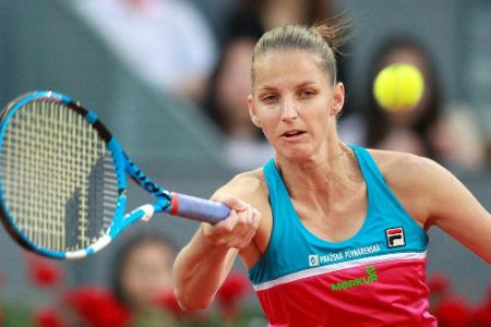 Rom: Wütende Pliskova schlägt Loch in Schiedsrichterstuhl