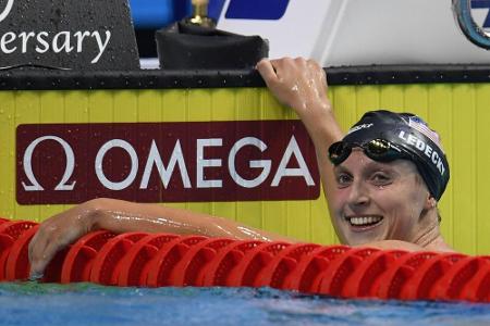 Schwimm-Star Ledecky feiert vierten Streckensieg