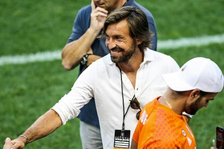 Pirlo als Co-Trainer der italienischen Nationalelf im Gespräch