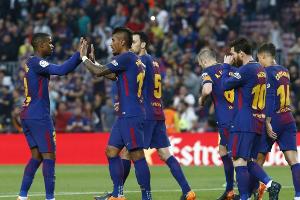 Barcas "Unbesiegbare" noch zwei Spiele von Liga-Rekord entfernt