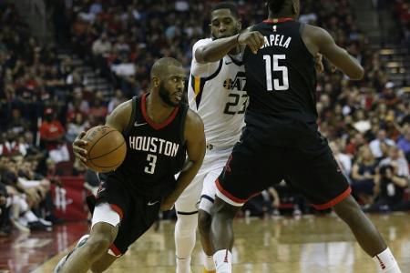 NBA: Golden State gegen Houston im Play-off-Halbfinale