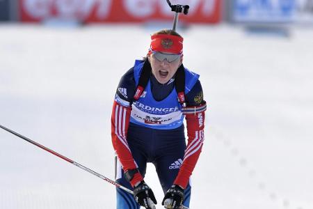 Biathletin Glasyrina für zwei Jahre gesperrt