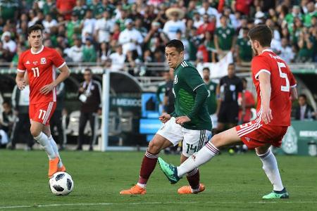 DFB-Gegner Mexiko mit Nullnummer gegen Wales