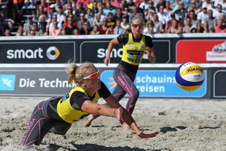 Beachvolleyball-Olympiasiegerin Walkenhorst spielt mit Körtzinger