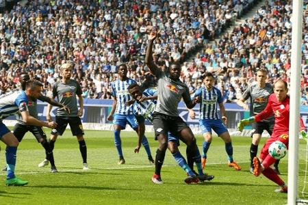 Schützenfest gegen Hertha: Leipzig sichert Europa-League-Platz