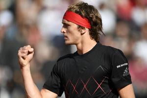 Titelverteidiger Zverev im Viertelfinale von Rom