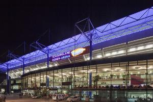 Uerdinger Drittliga-Heimspiele in Duisburg