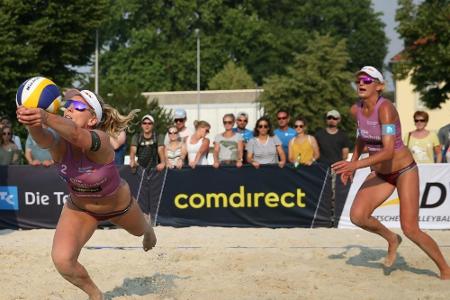 Beachvolleyball: Borger/Kozuch und Bieneck/Schneider im Halbfinale