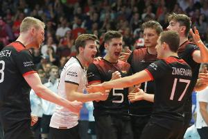 Nations League: Volleyballer holen vierten Sieg