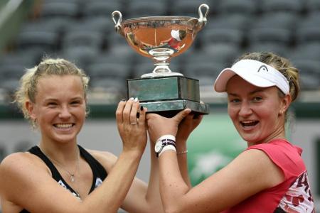 Siniakova/Krejcikova gewinnen French-Open-Titel im Doppel