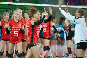 Volleyballerinnen in Stuttgart: "Werden große Kämpfe liefern"