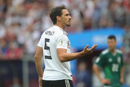 <p>Hummels lieferte bei der Auftakt-Pleite gegen Mexiko (0:1) einen sehr fehlerhaften Auftritt ab. Dass der Innenverteidiger...