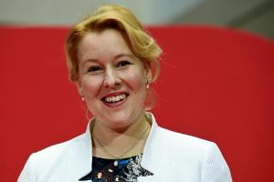 Familienministerin Giffey Schirmherrin der Offensive Kinderturnen
