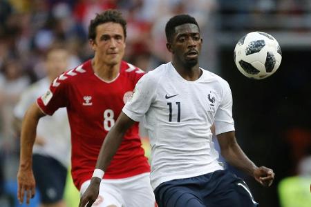 Erstes 0:0 der WM hilft Frankreich und Dänemark weiter