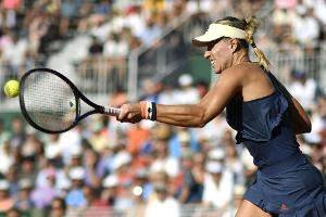 Kerber nach doppeltem Tiebreak gegen Bertens im Achtelfinale