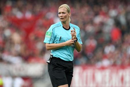 Schiedsrichterin Steinhaus unterstützt ZDF-Kommentatorin Neumann