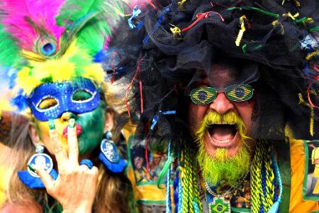 Ganz schön funky, diese Outfits!