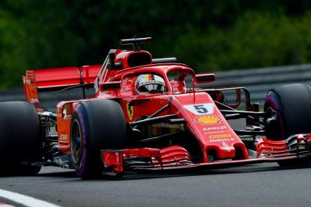 Vettel auch im letzten Budapest-Training der Schnellste