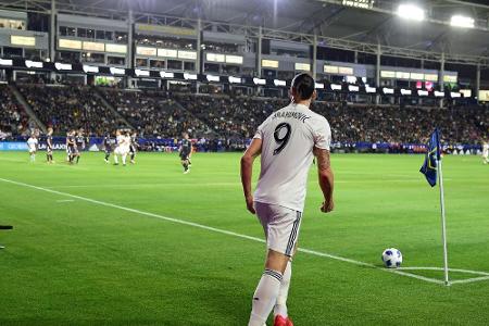 MLS: Ibrahimovic erstmals mit drei Treffern