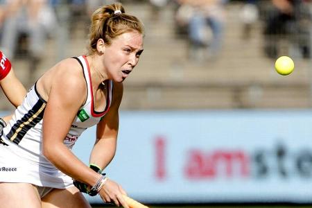 Im zweiten Anlauf: Hockey-Frauen besiegen Italien