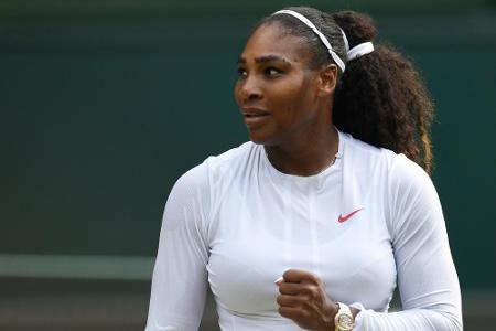 Starke Serena Williams im Viertelfinale von Wimbledon