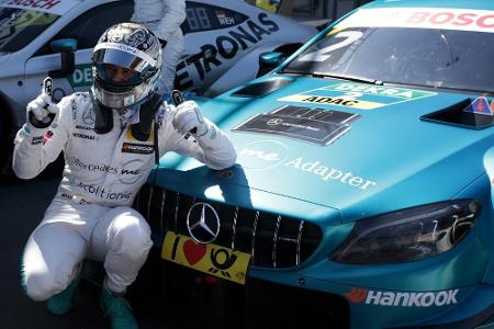 DTM: Mercedes-Pilot Paffett wieder auf der Pole Position