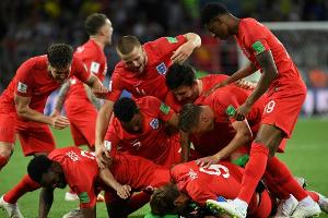 12,48 Millionen sehen Elfmeterkrimi England gegen Kolumbien