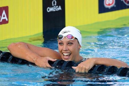 US-Schwimmerin Baker bricht Weltrekord über 100 m Rücken